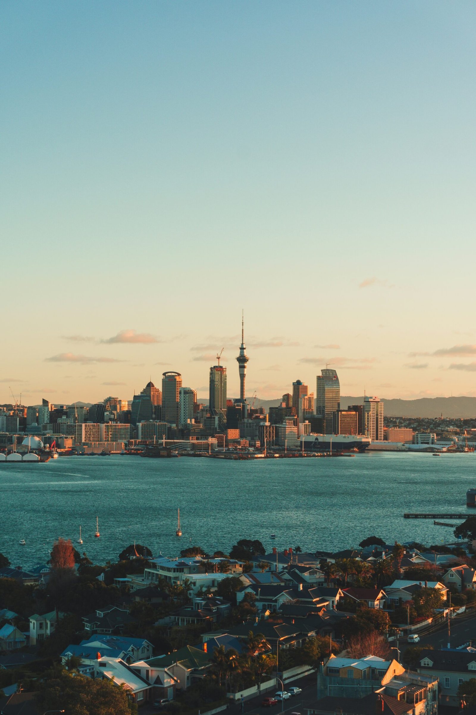 Auckland skyline, New Zealand